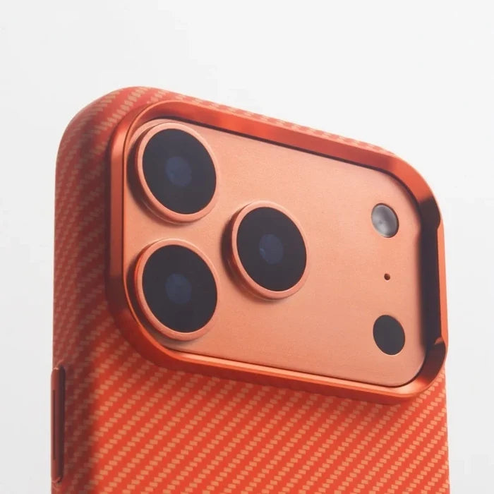 High Quality Slim PC Carbon Fiber Texture Magnetic Phone Case