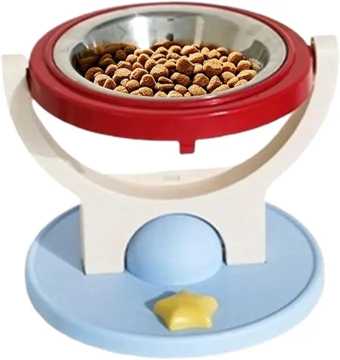 Hot Pet Heighten Pet Bowl For Cats And Dogs Adjustable Elevated Cat Food And Water Bowl Holder Feeder
