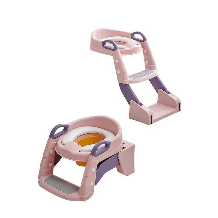 Hot Sale Baby Products Plastic Baby Auxiliary Toilet Ladder Baby