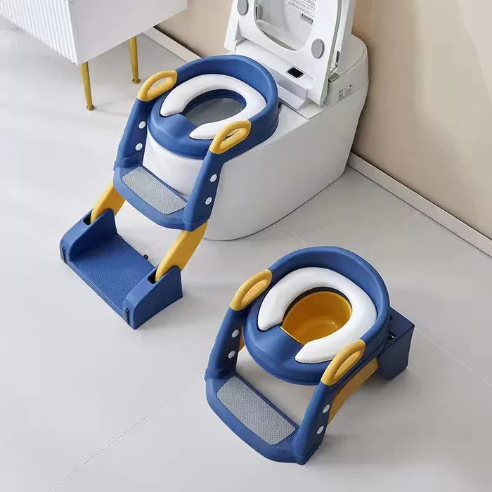 Hot Sale Baby Products Plastic Baby Auxiliary Toilet Ladder Baby