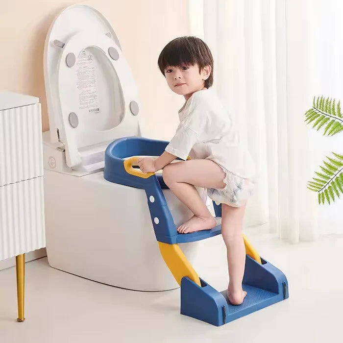 Hot Sale Baby Products Plastic Baby Auxiliary Toilet Ladder Baby