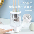 Hot Selling Makeup Brush Automatic Cleaner Electric Beauty Egg Powder Puff Powder Compact Cleaner Storage Box