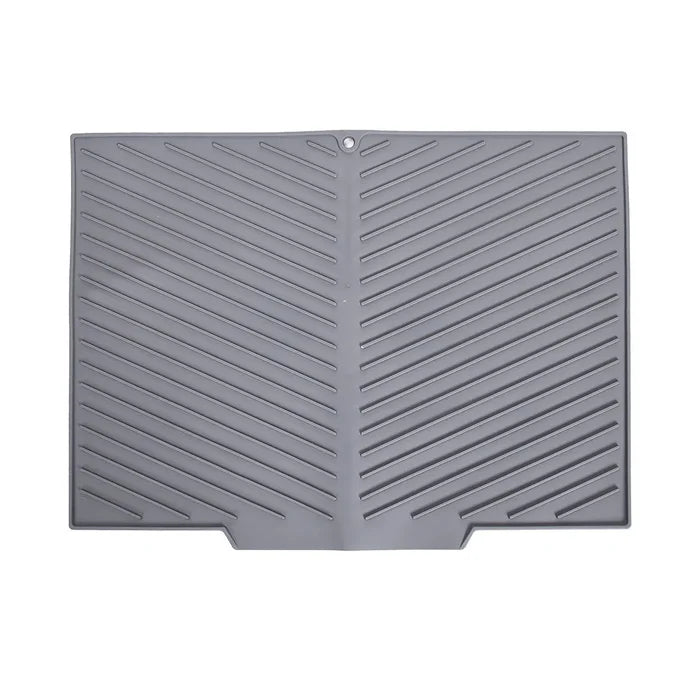 Ilicone Drying Pad Non Slip Heat Resistant Drain Mat Easy to Clean