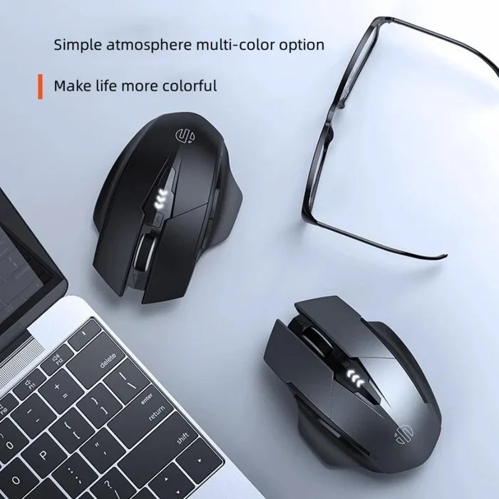 Inphic PM6 BT Three-mode Ergonomic 6-Button Optical Sensor