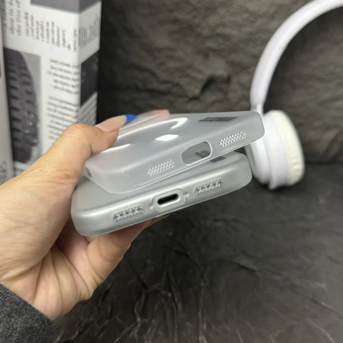 Ins Style Matte Skin Feeling Hard PC Ultra-Thin Magnetic Embossed