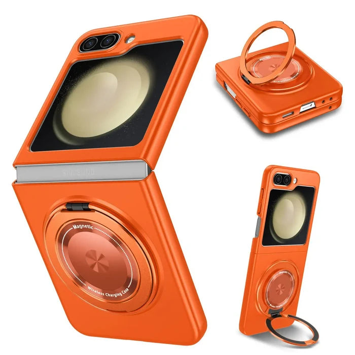 Invisible Folding Kickstand Armor Design Shockproof Magnetic Phone
