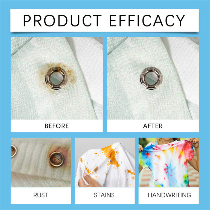 Jakehoe Fabric Rust Remover – Powerful Clothing Stain & Rust Liquid with Quick Drying