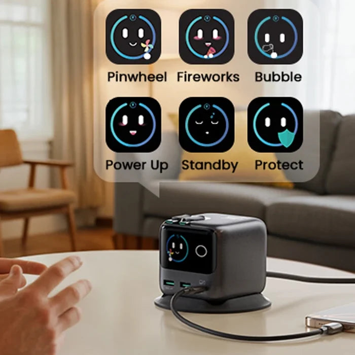 JOYROOM PODIX 140W 5-Port Desktop GaN Multi-device Desktop Phone Dock