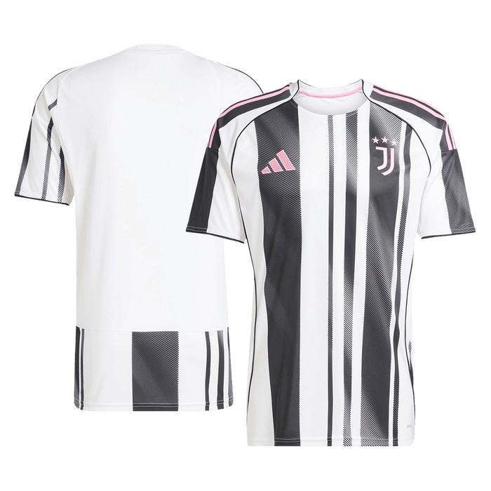 Juventus Home Soccer Jersey 2025/26 Black&White