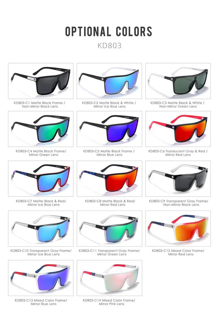 KDEAM Polarized Cycling Sunglasses