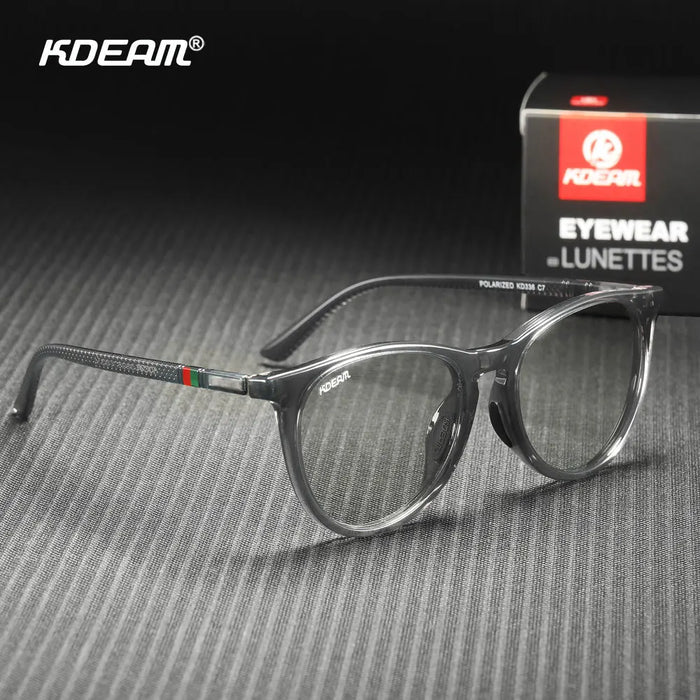 KDEAM Polarized Round Sunglasses UV400 for Men & Women