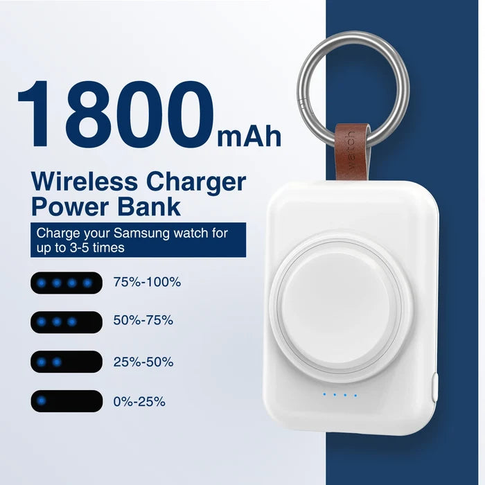 Keychain Power Bank Station Wireless