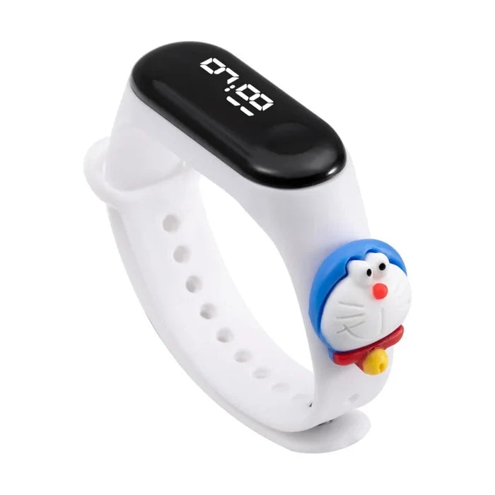 Kids' Waterproof LED Touch Screen Sports Watch