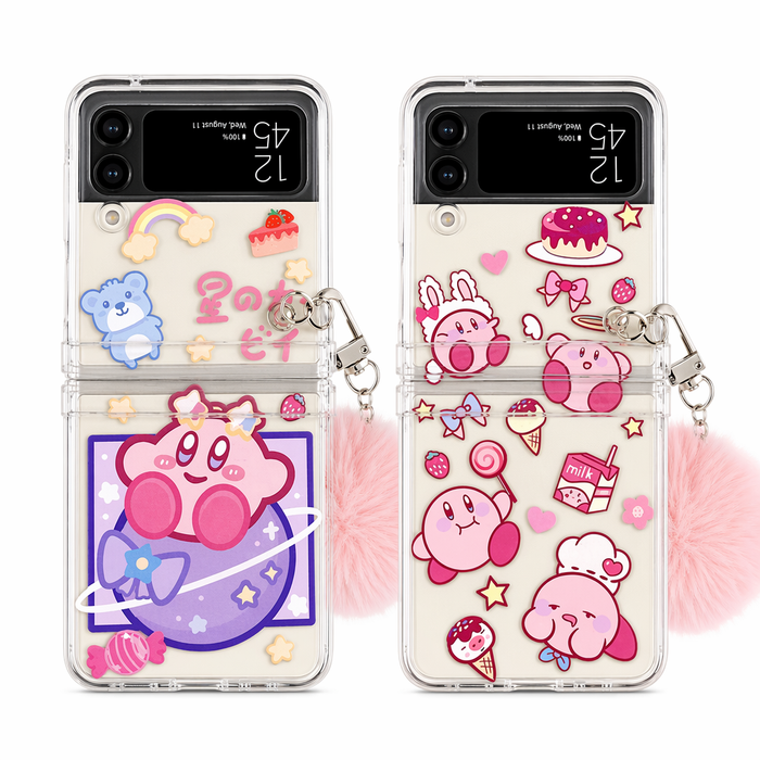Kirby Phone Cases with Lanyard Bracelet B