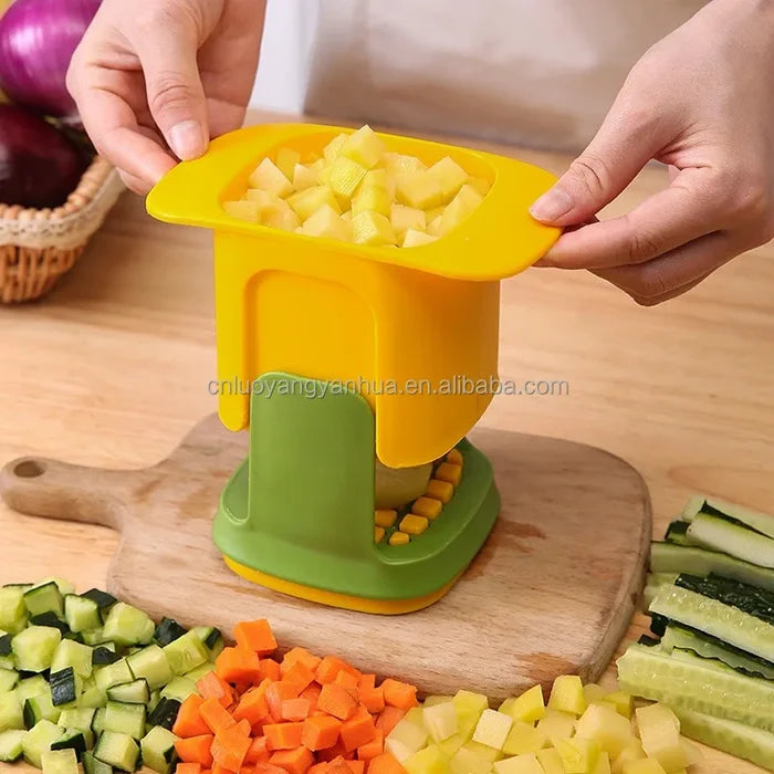 Kitchen Gadgets 2-In-1 Multifunctional Food Chopper Carrot Onion Ham