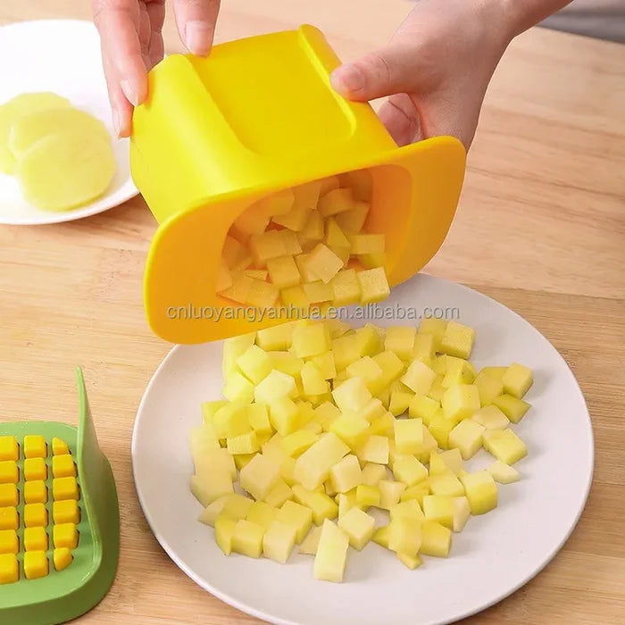 Kitchen Gadgets 2-In-1 Multifunctional Food Chopper Carrot Onion Ham