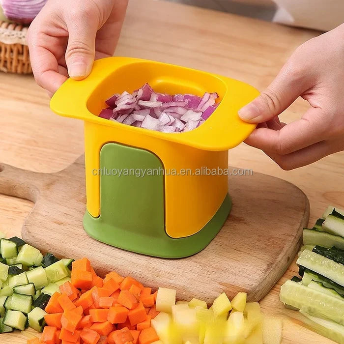 Kitchen Gadgets 2-In-1 Multifunctional Food Chopper Carrot Onion Ham