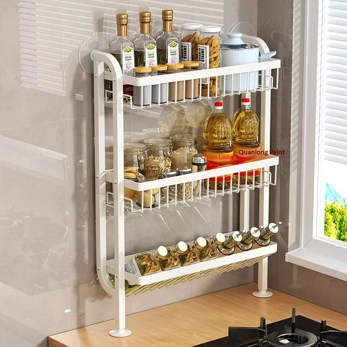 Kitchen Wall-Mounted Drain Rack High Quality Large Capacity Storage