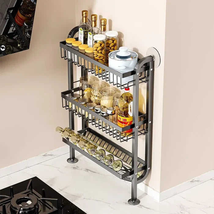 Kitchen Wall-Mounted Drain Rack High Quality Large Capacity Storage