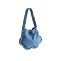Korean Cute Flower Shaped Washed Denim Mobile Phone Shoulder
