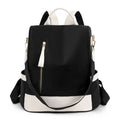 Black with white