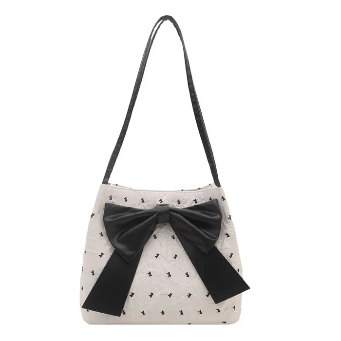 Korean-style Commuting Chic Medium Large-capacity Butterfly Bow Tie