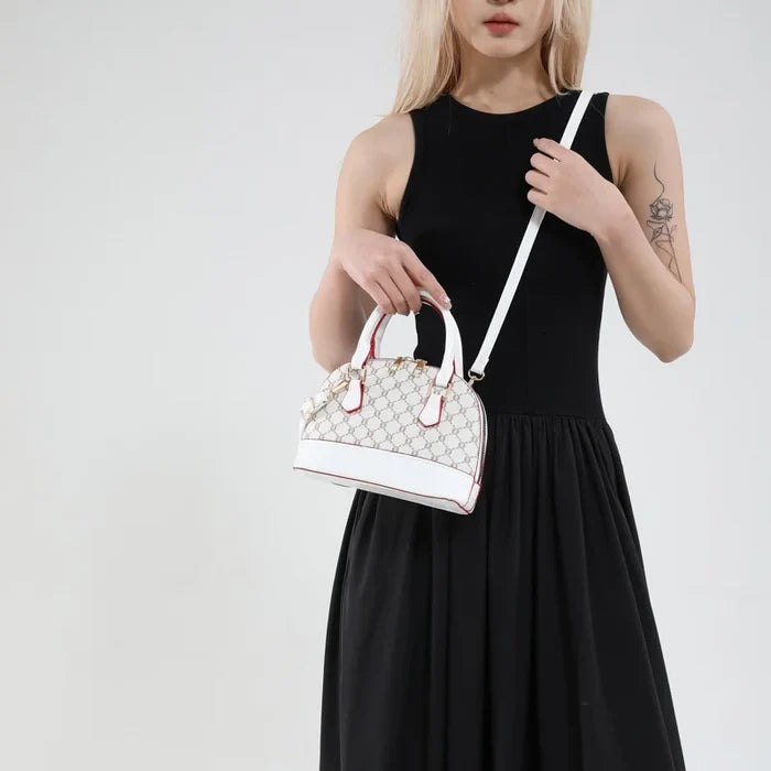 Korean Style Retro PU Leather Handbag