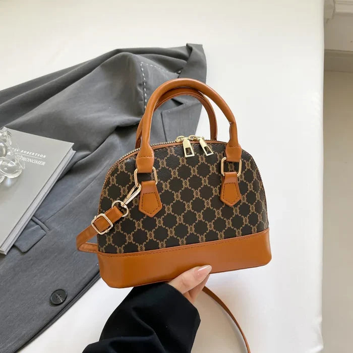 Korean Style Retro PU Leather Handbag