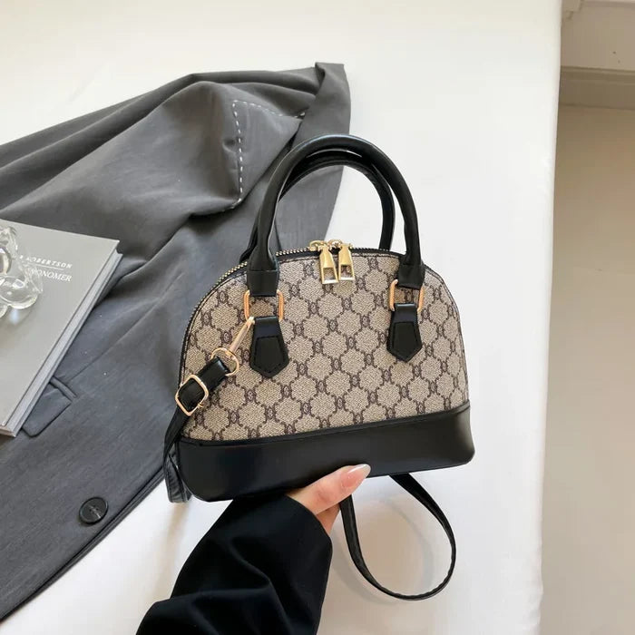 Korean Style Retro PU Leather Handbag