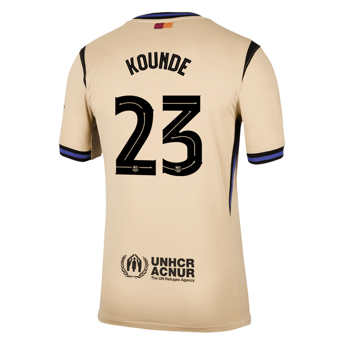 KOUNDE #23 Barcelona Away Soccer Jersey 2025/26 -UCL