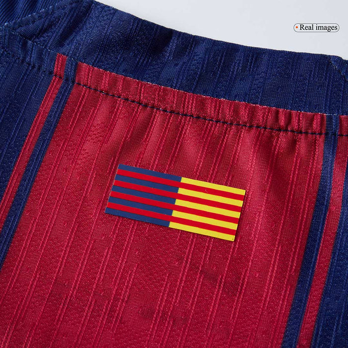 KOUNDE #23 Barcelona Home Authentic Soccer Jersey 2025/26