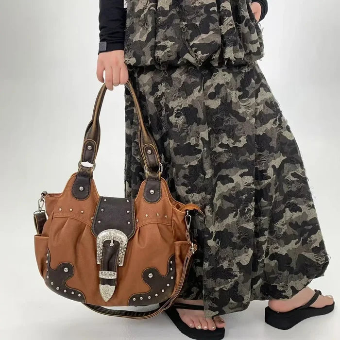 Ladies' Fashion Y2K Millennium Spicy Girl Shoulder Bag Large Capacity