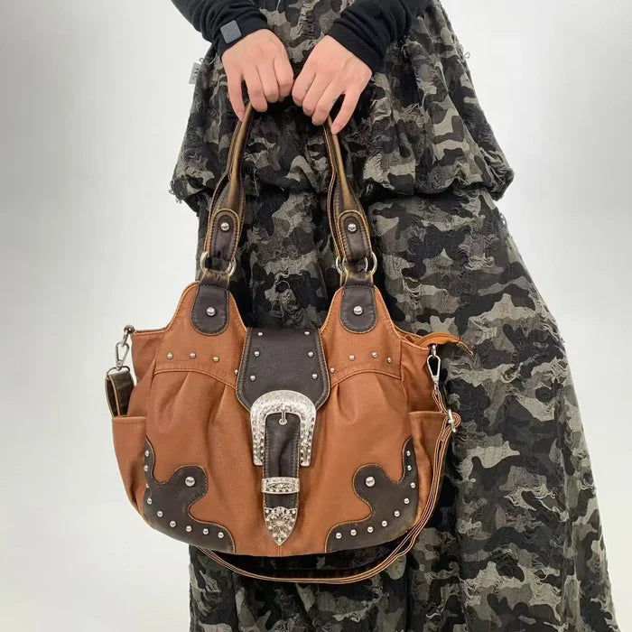 Ladies' Fashion Y2K Millennium Spicy Girl Shoulder Bag Large Capacity