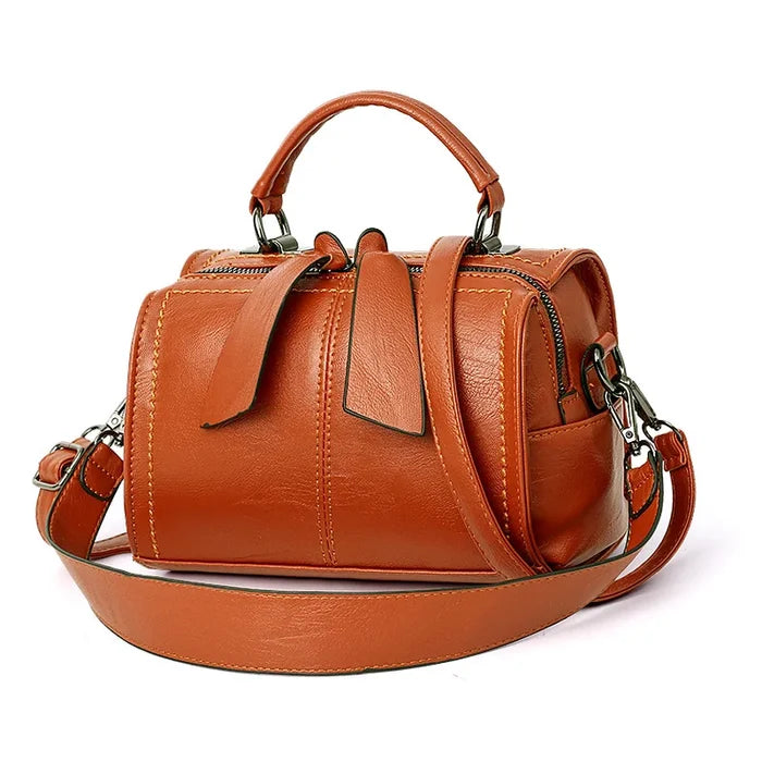 Ladies Handbag K-Style New Winter Fashion Crossbody Bag Simple Soft