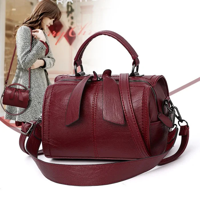 Ladies Handbag K-Style New Winter Fashion Crossbody Bag Simple Soft
