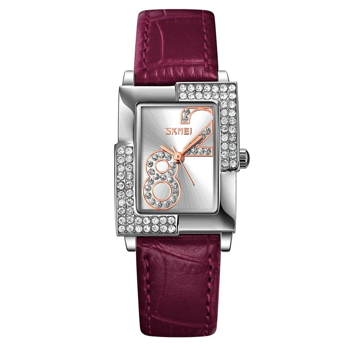 women quartz watch / Purple