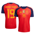 LAMINE YAMAL #19 Spain Home Player Version Jersey World Cup 2026 - Champion