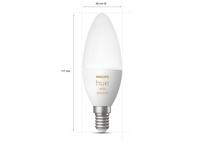 Lâmpada Philips E14 HUE White Ambiance