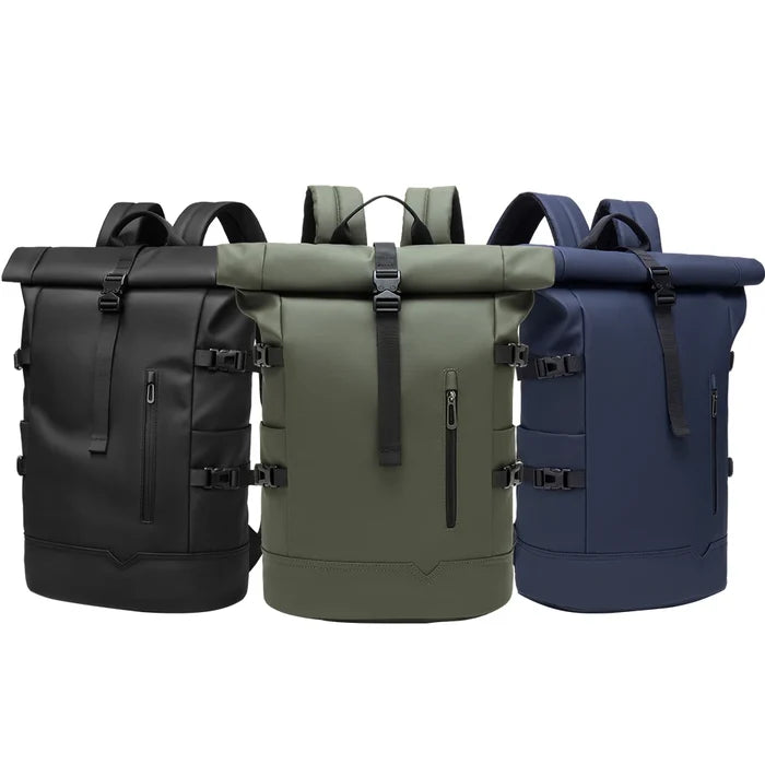 Large Capacity Waterproof Roll Top Backpack