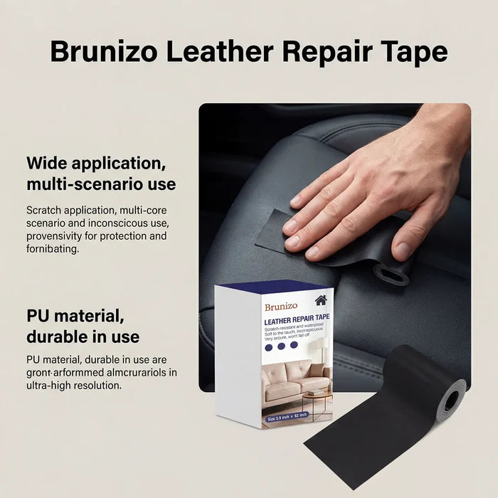 Leather Repair Tape Scratch Resistant Waterproof Durable Soft