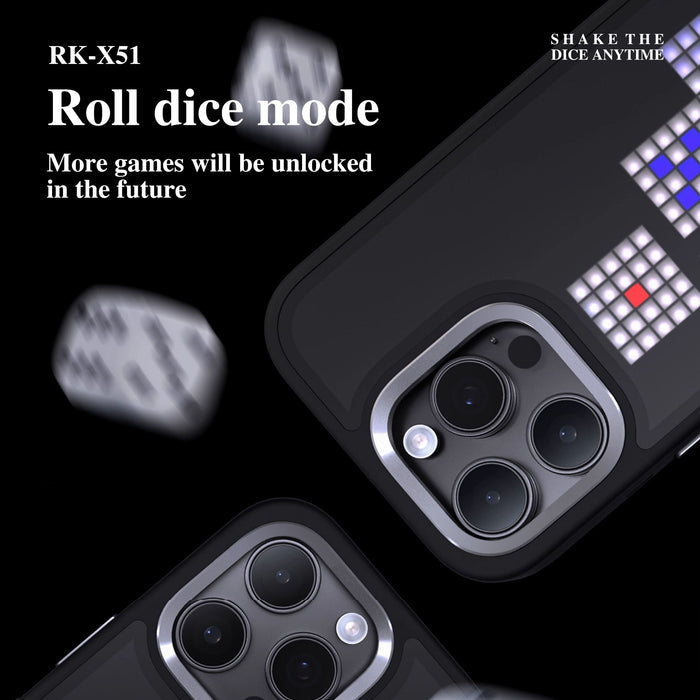 LED Screen DIY Phone Case – BT Transmission, Full Coverage for Smartphones
