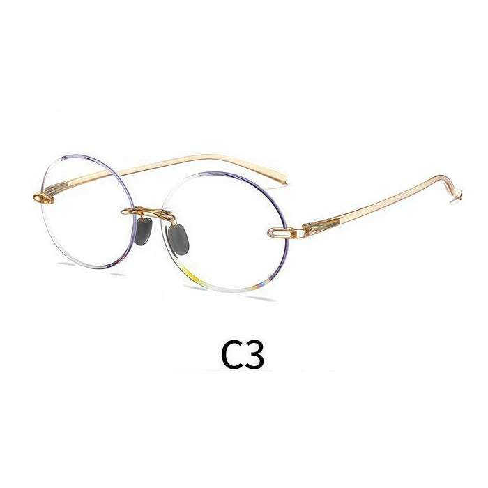 Lightweight Rimless Reading Glasses - Unisex Fashion