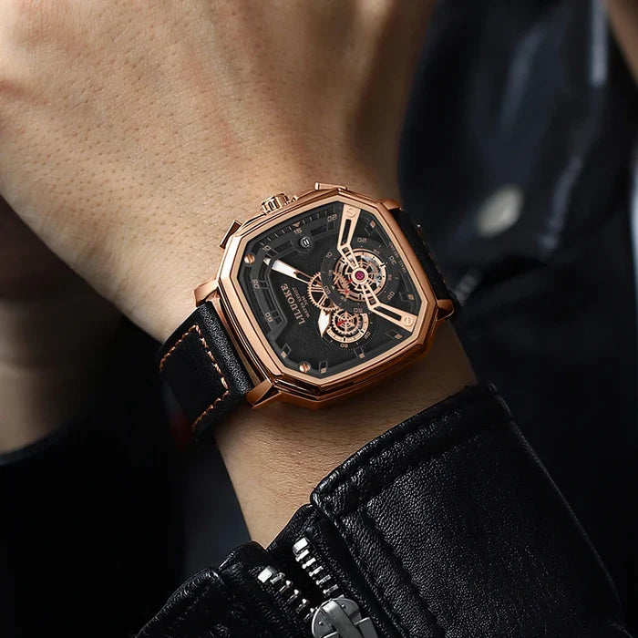 LILUOKE Man Watch Quartz Movement Waterproof Watches for Man Summer Watch Rejos Classic Model