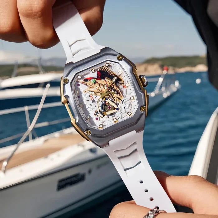 LILUOKE Super Luxury Man Watch Quartz Watches Waterproof Hot Style for Man Fishing Watch Sea Fishing