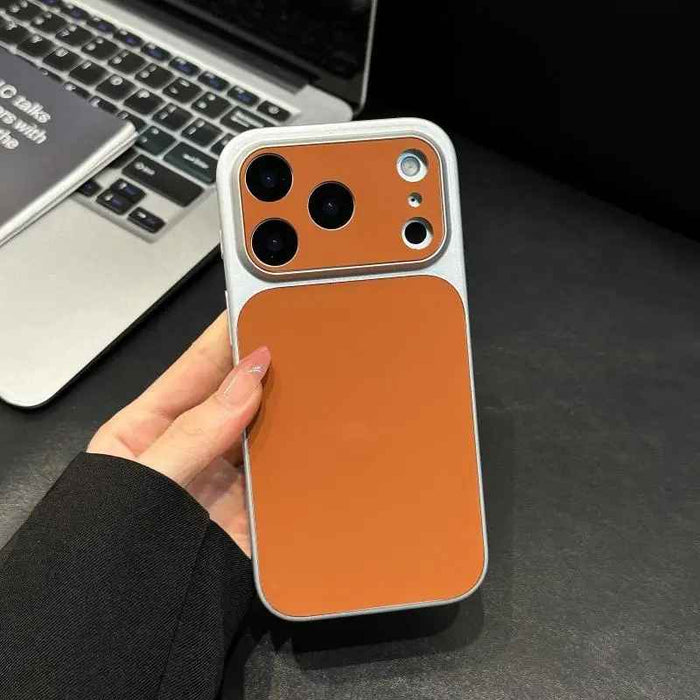 Liquid Leather Texture Coating Case for iPhone