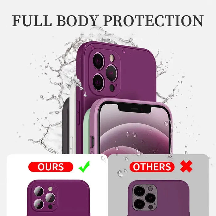 Liquid Silicone Shockproof Case for iPhone Series