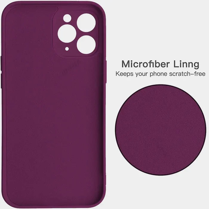 Liquid Silicone Shockproof Case for iPhone Series