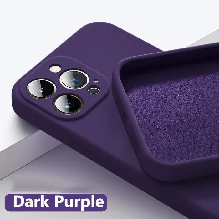 Liquid Silicone Shockproof Case for iPhone Series
