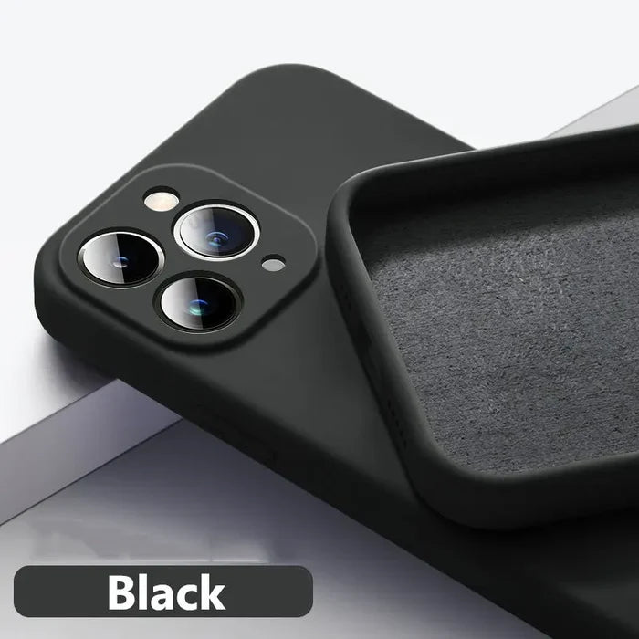 Liquid Silicone Shockproof Case for iPhone Series