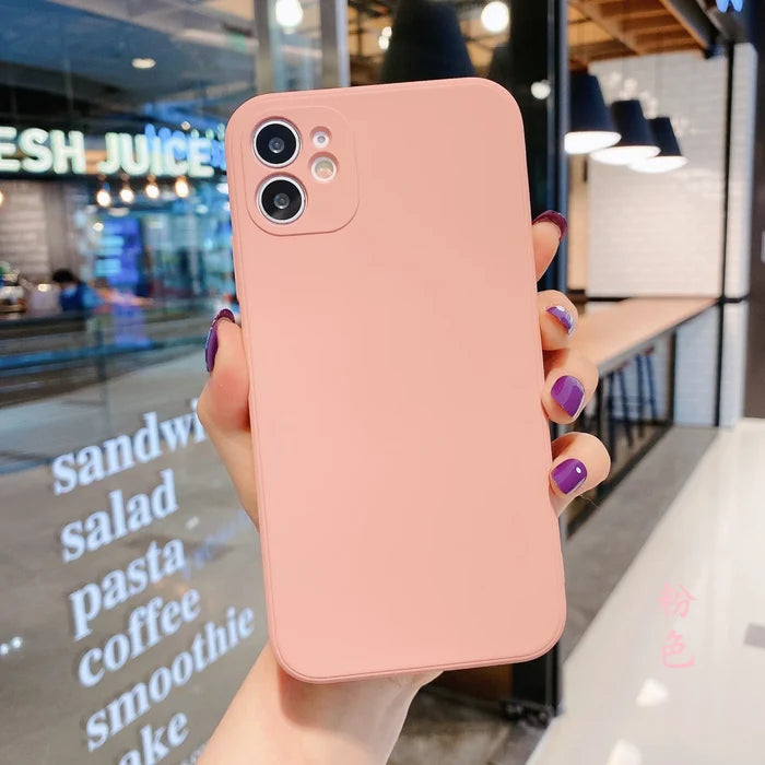 Liquid Silicone Shockproof Case for iPhone Series